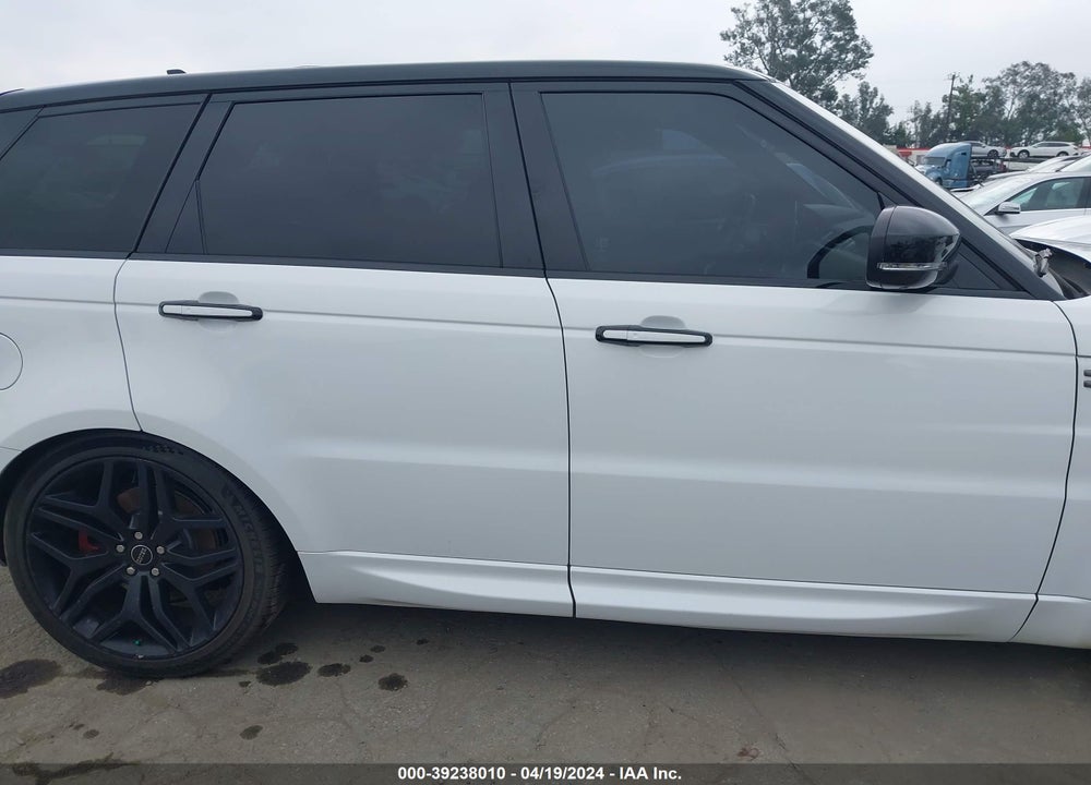 2016 LAND ROVER RANGE ROVER SPORT 3.0L V6 SUPERCHARGED SE VIN: SALWG2VF8GA635575