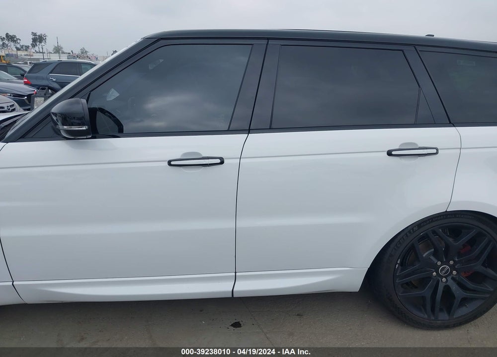 2016 LAND ROVER RANGE ROVER SPORT 3.0L V6 SUPERCHARGED SE VIN: SALWG2VF8GA635575