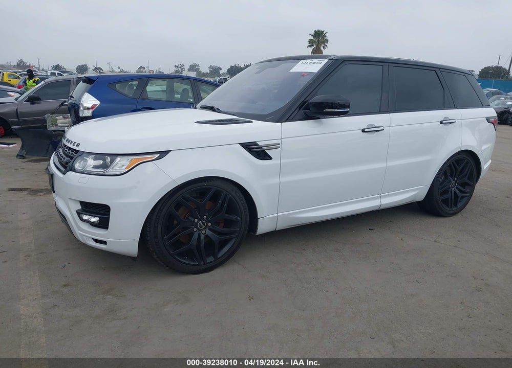 2016 LAND ROVER RANGE ROVER SPORT 3.0L V6 SUPERCHARGED SE VIN: SALWG2VF8GA635575