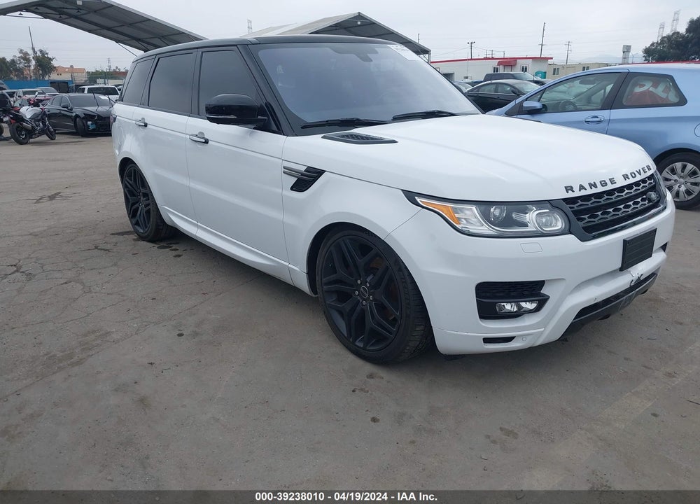 2016 LAND ROVER RANGE ROVER SPORT 3.0L V6 SUPERCHARGED SE VIN: SALWG2VF8GA635575