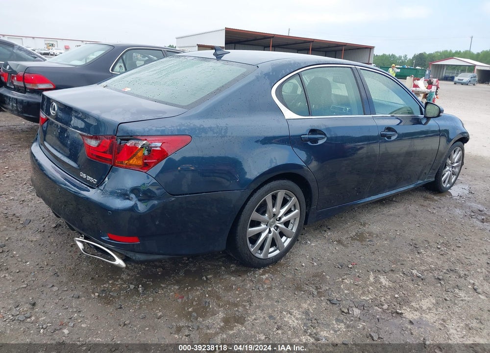 2013 LEXUS GS 350 VIN: JTHBE1BL7D5024505