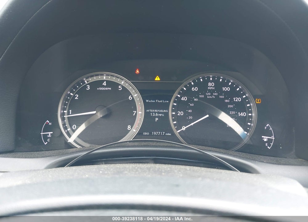 2013 LEXUS GS 350 VIN: JTHBE1BL7D5024505
