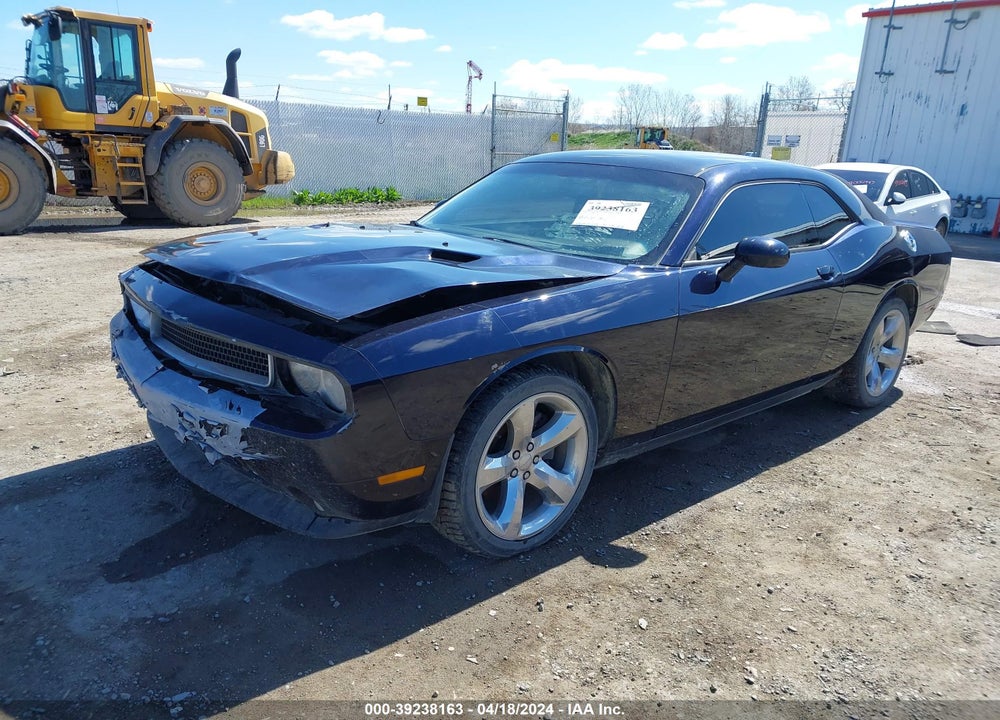 2012 DODGE CHALLENGER SXT VIN: 2C3CDYAG3CH294381