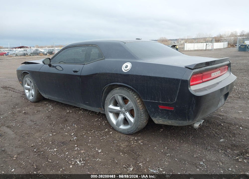 2012 DODGE CHALLENGER SXT VIN: 2C3CDYAG3CH294381