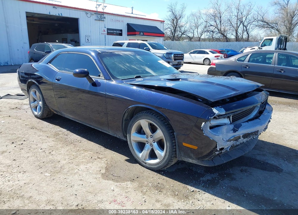 2012 DODGE CHALLENGER SXT VIN: 2C3CDYAG3CH294381