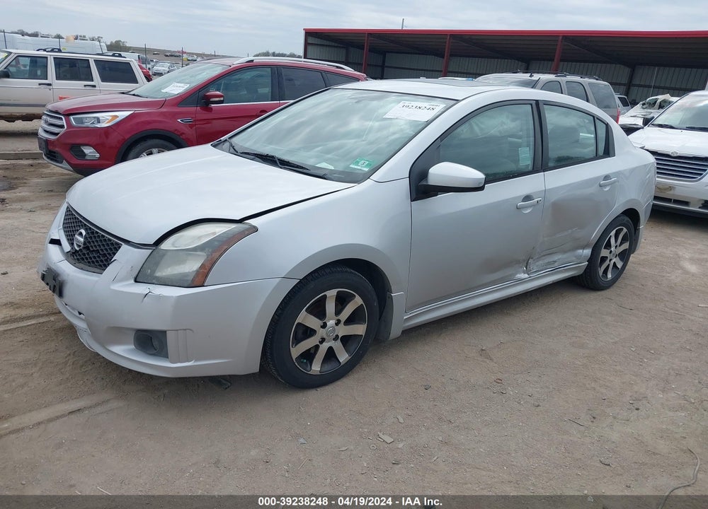 2012 NISSAN SENTRA 2.0 SR VIN: 3N1AB6AP6CL716408