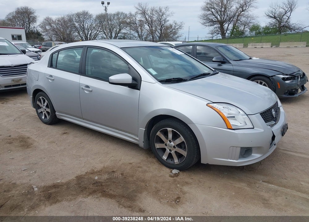 2012 NISSAN SENTRA 2.0 SR VIN: 3N1AB6AP6CL716408