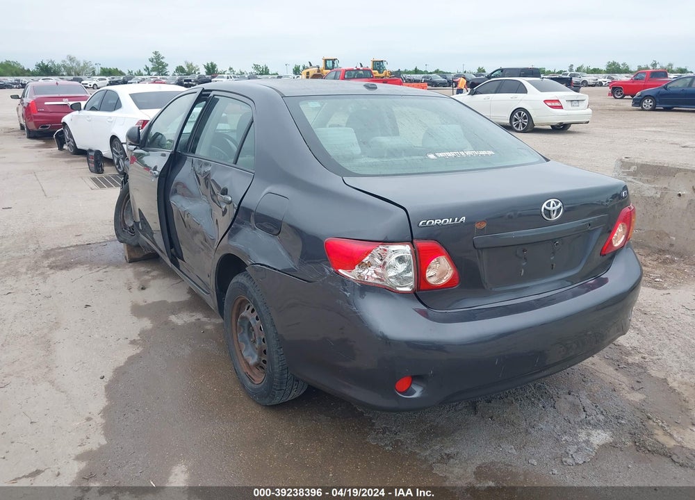 2009 TOYOTA COROLLA LE VIN: JTDBL40EX99028917