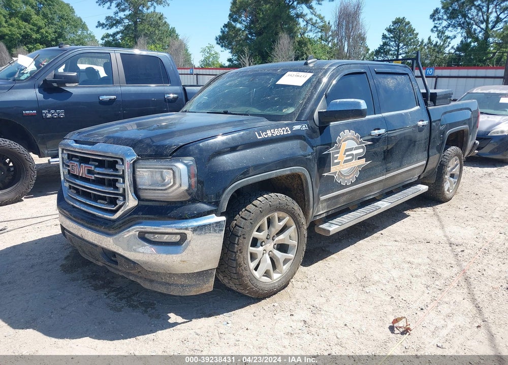 2018 GMC SIERRA 1500 SLT VIN: 3GTU2NECXJG436993