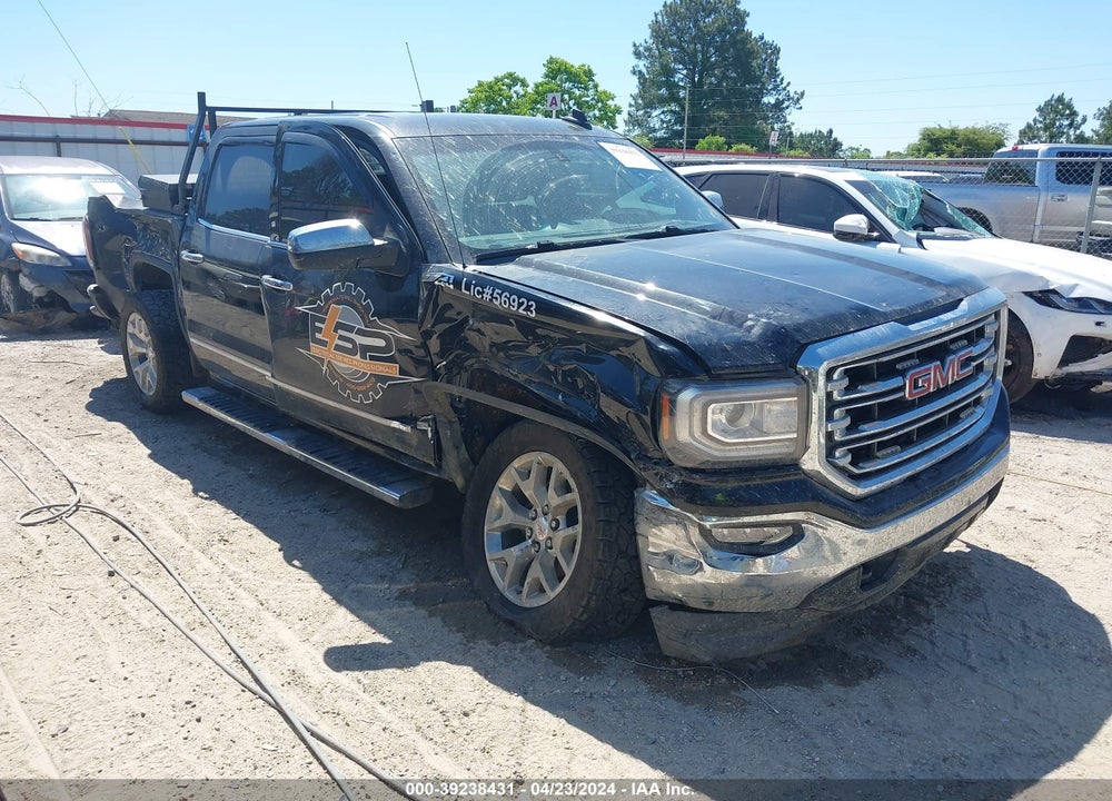 2018 GMC SIERRA 1500 SLT VIN: 3GTU2NECXJG436993