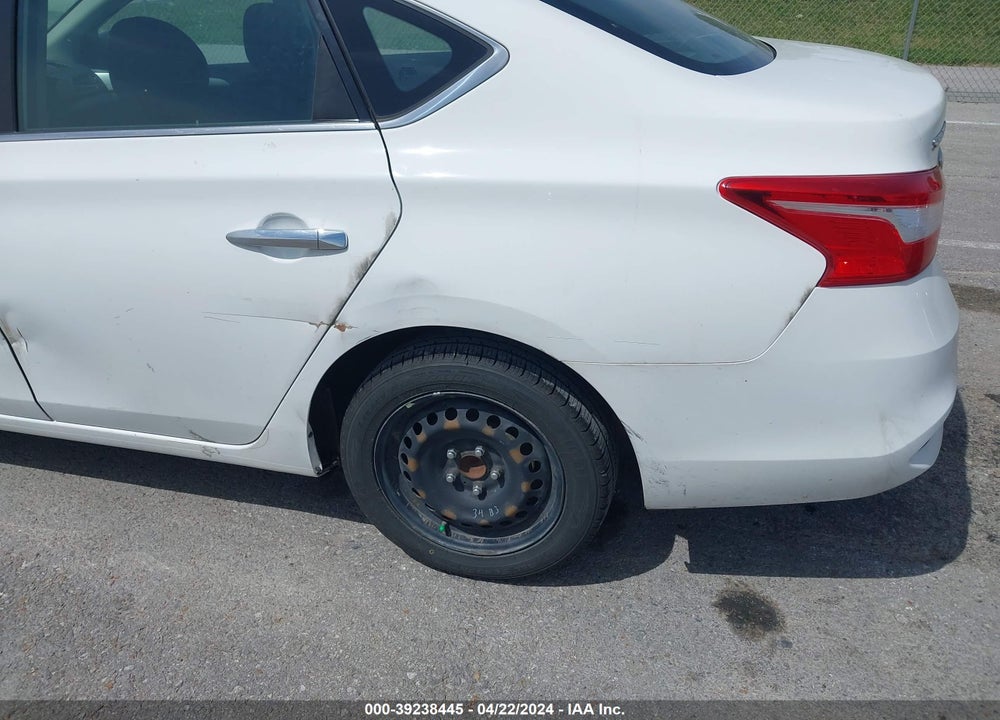 2019 NISSAN SENTRA S VIN: 3N1AB7AP7KY268803