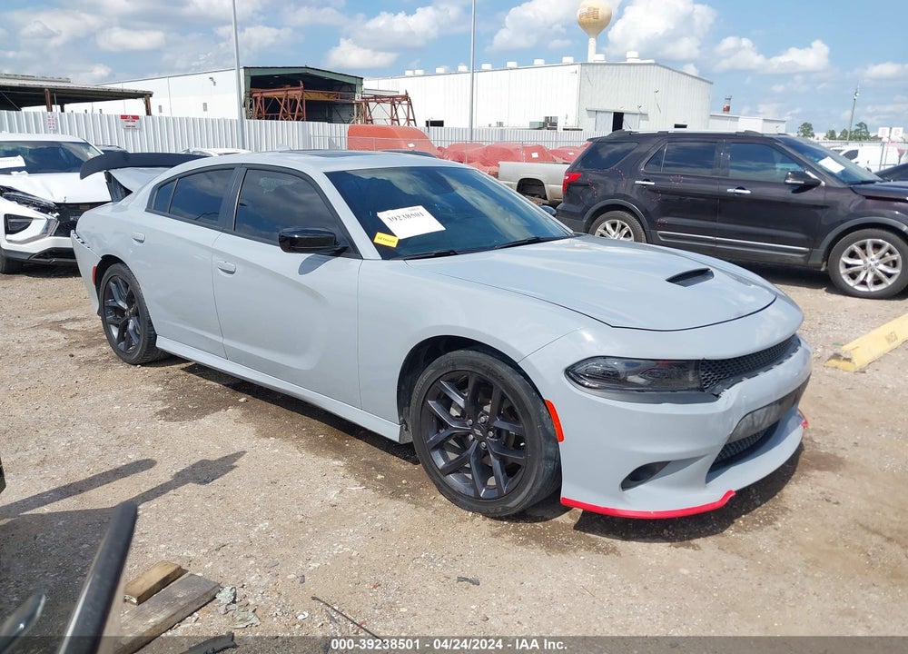 2022 DODGE CHARGER GT RWD VIN: 2C3CDXHG6NH169944