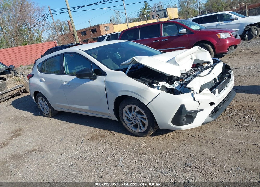 2024 SUBARU IMPREZA BASE 5-DOOR VIN: JF1GUABC3R8321986