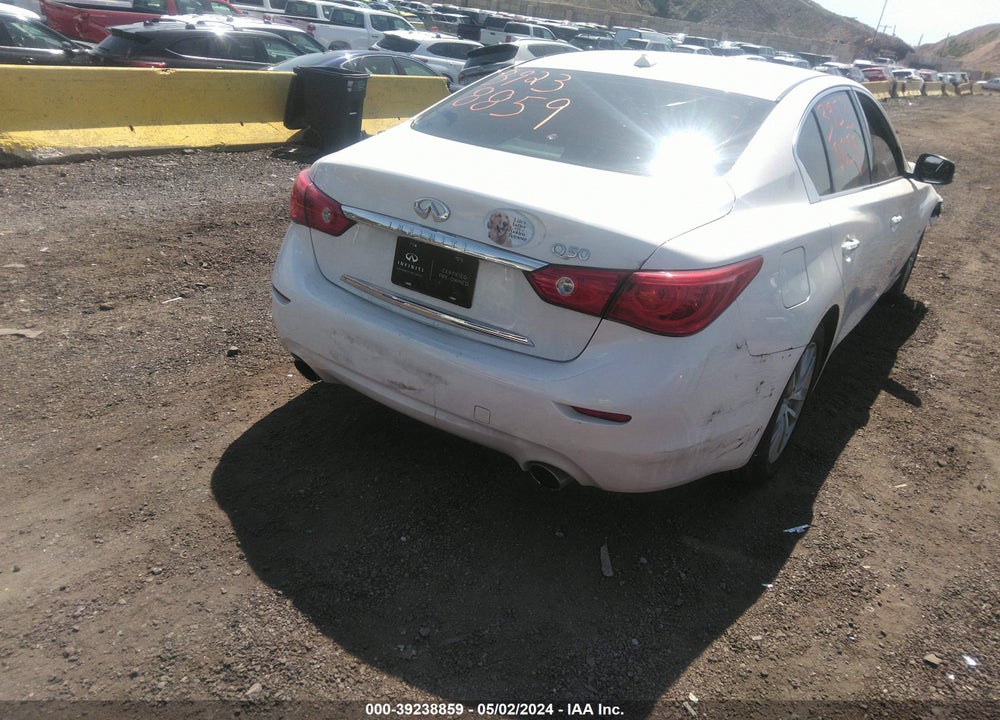 2015 INFINITI Q50 PREMIUM VIN: JN1BV7APXFM356913