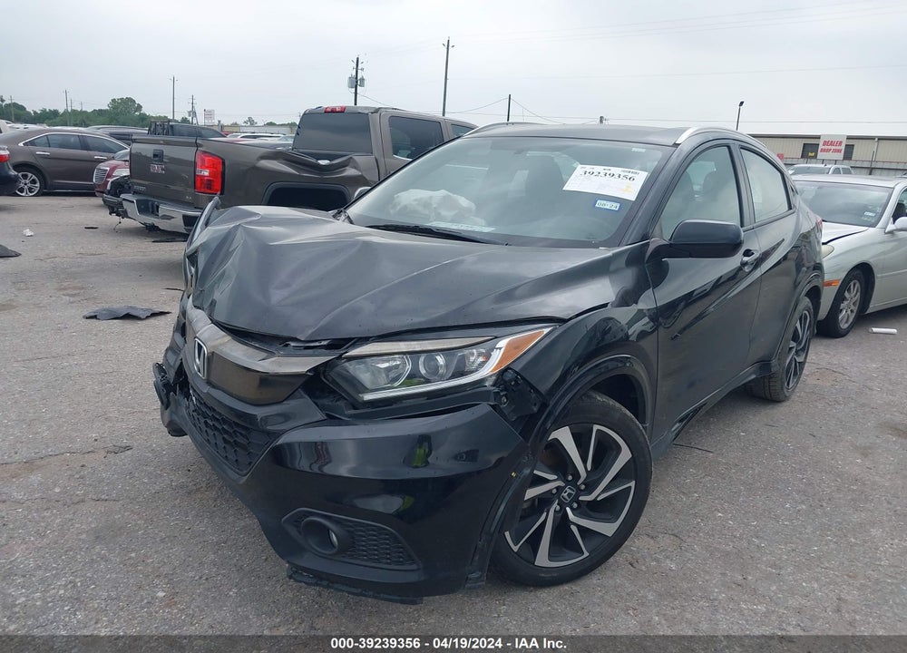 2020 HONDA HR-V AWD SPORT VIN: 3CZRU6H10LG700302