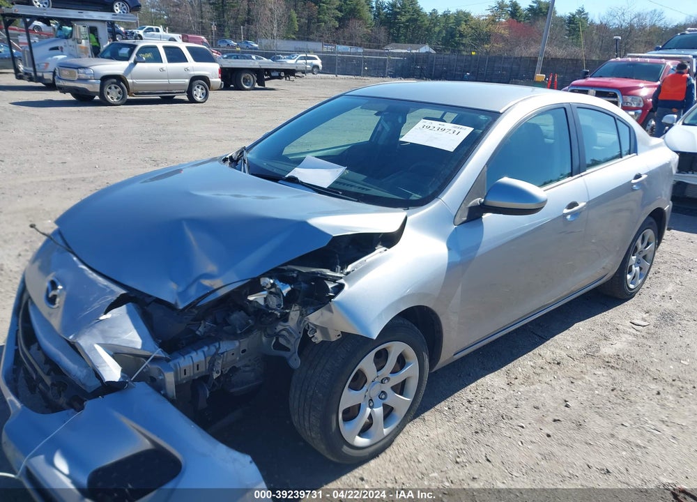 2013 MAZDA 3 I SV VIN: JM1BL1TGXD1836137