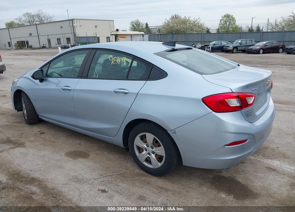 2018 CHEVROLET CRUZE LS AUTO VIN: 1G1BC5SM0J7128950