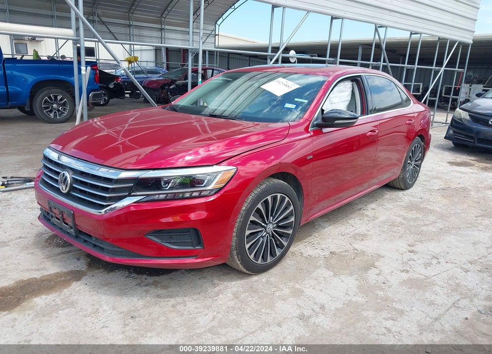2022 VOLKSWAGEN PASSAT VIN: 1VWBA7A30NC010134