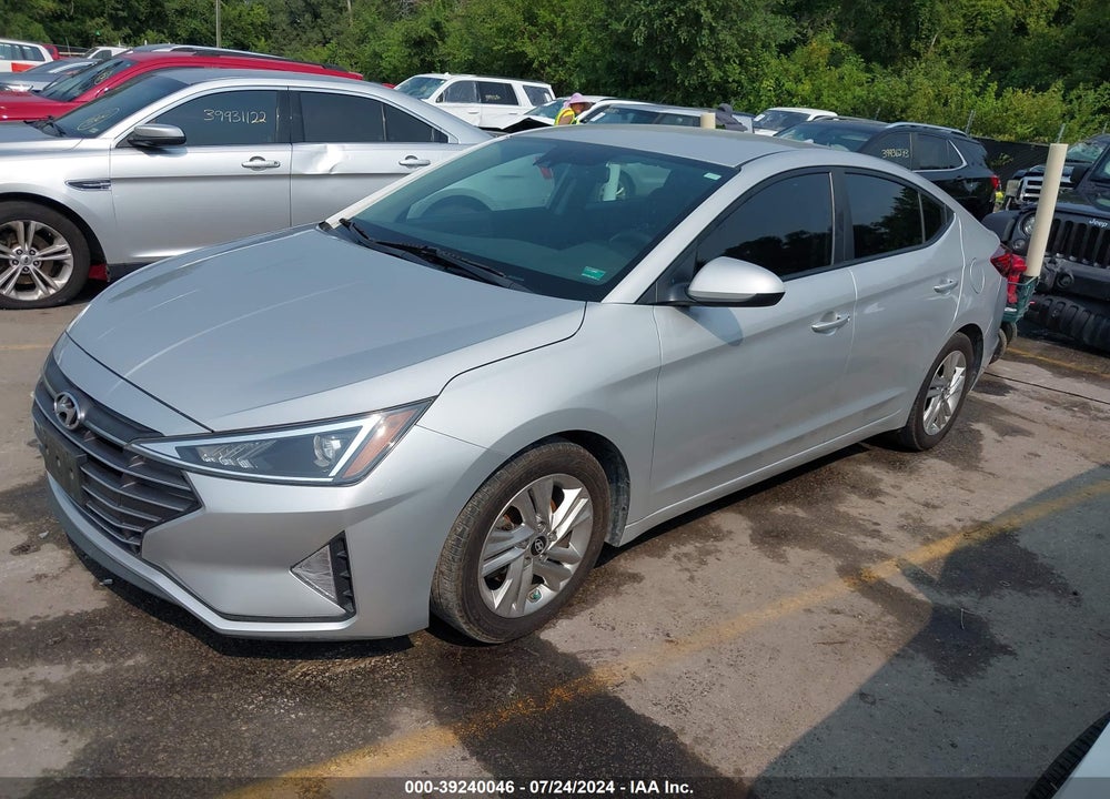 2019 HYUNDAI ELANTRA SEL VIN: 5NPD84LF0KH443790