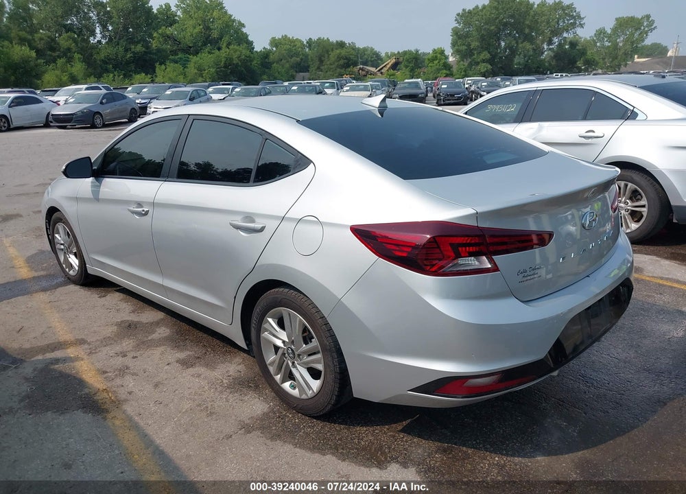 2019 HYUNDAI ELANTRA SEL VIN: 5NPD84LF0KH443790