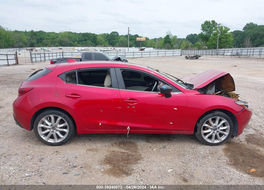 2014 MAZDA 3 S GRAND TOURING VIN: JM1BM1M39E1103040