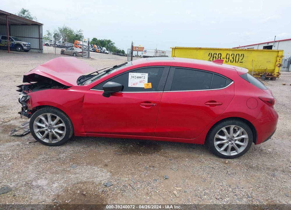 2014 MAZDA 3 S GRAND TOURING VIN: JM1BM1M39E1103040