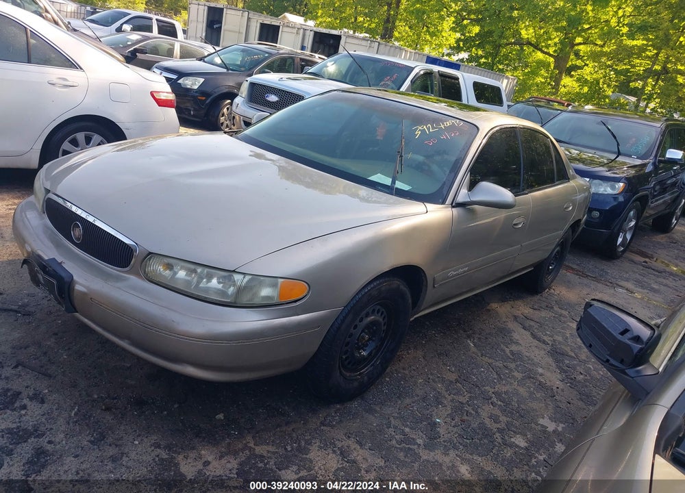 2000 BUICK CENTURY CUSTOM VIN: 2G4WS52J8Y1225589