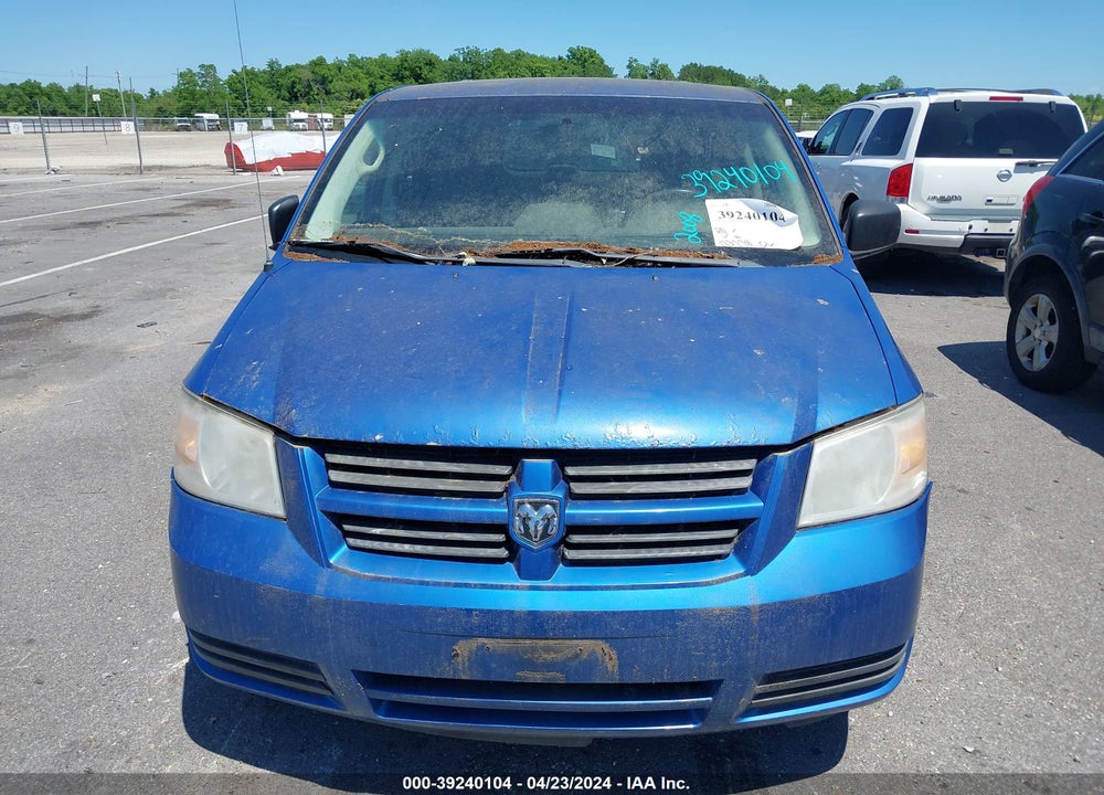 2008 DODGE GRAND CARAVAN SE VIN: 2D8HN44H38R714851