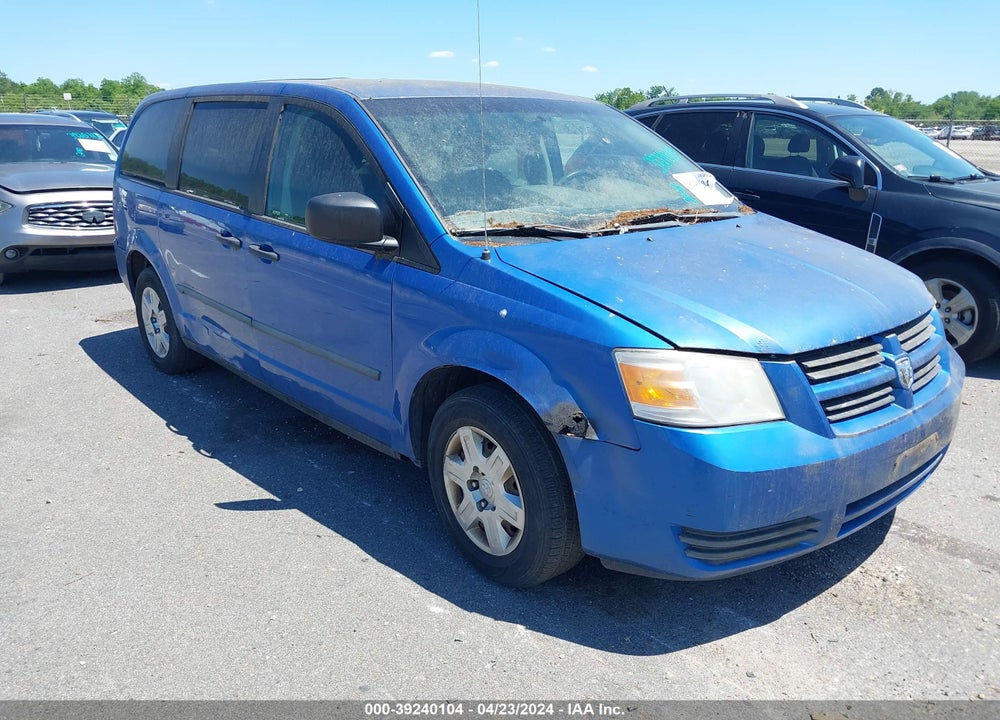 2008 DODGE GRAND CARAVAN SE VIN: 2D8HN44H38R714851