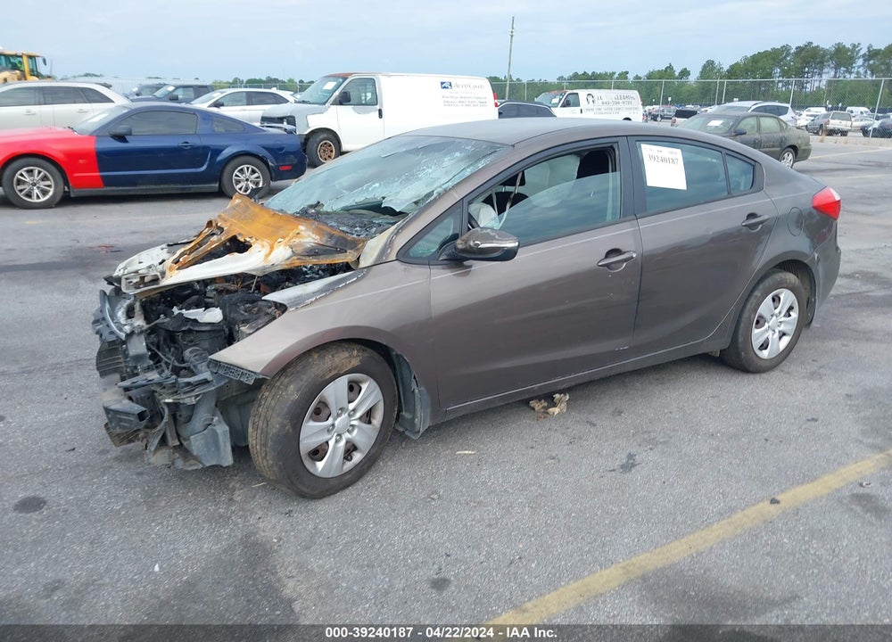 2015 KIA FORTE LX VIN: KNAFX4A69F5285273