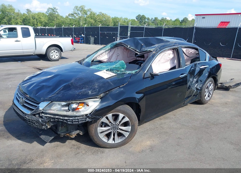 2014 HONDA ACCORD LX VIN: 1HGCR2F38EA009371