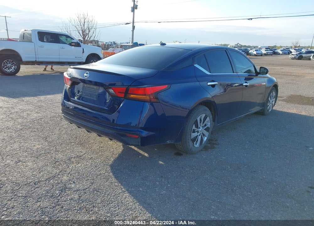 2020 NISSAN ALTIMA S FWD VIN: 1N4BL4BV0LC245521