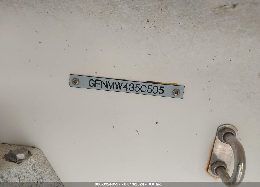 2005 FOUR WINNS OTHER VIN: GFNMW435C505