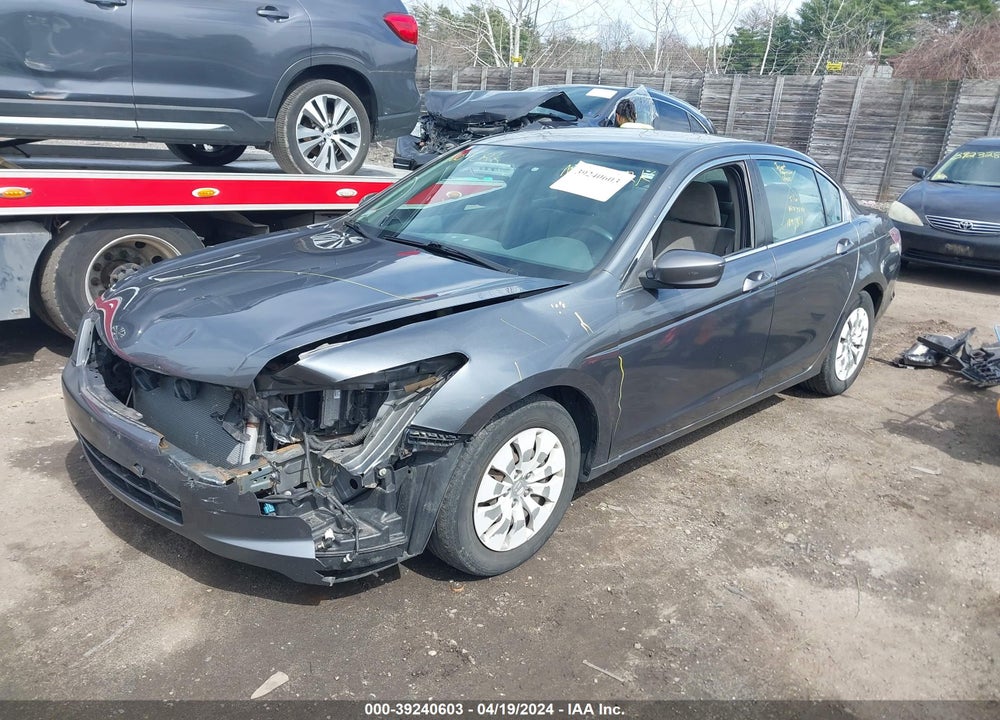 2010 HONDA ACCORD 2.4 LX VIN: 1HGCP2F37AA151307