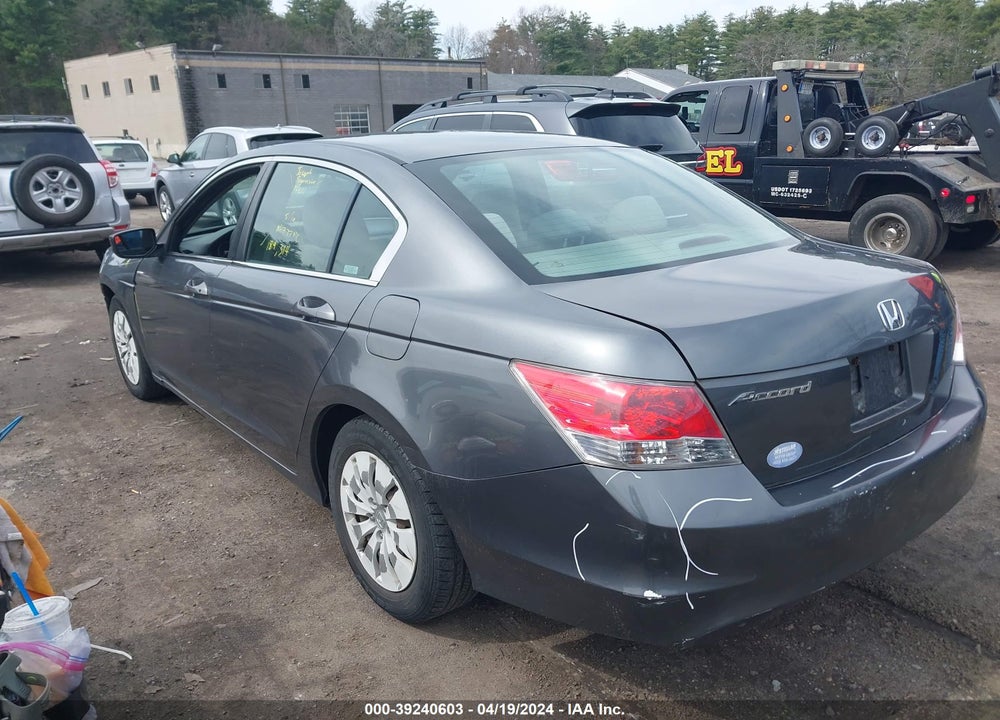 2010 HONDA ACCORD 2.4 LX VIN: 1HGCP2F37AA151307