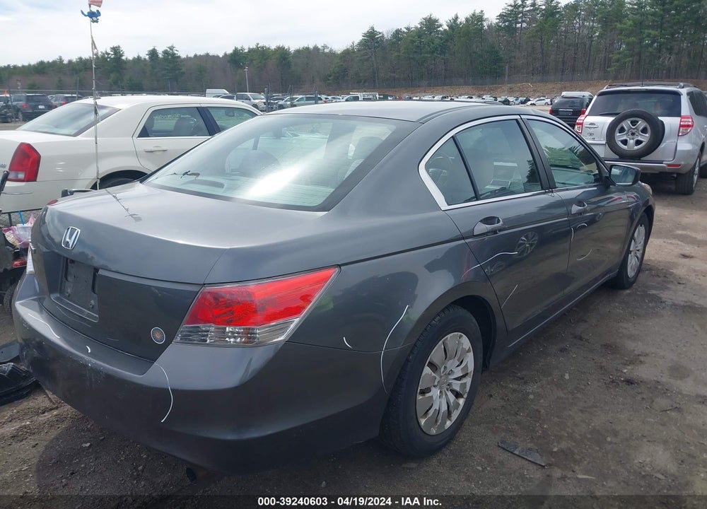 2010 HONDA ACCORD 2.4 LX VIN: 1HGCP2F37AA151307