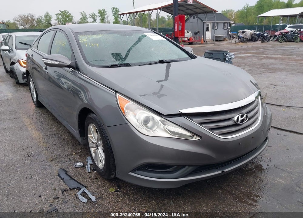 2014 HYUNDAI SONATA GLS VIN: 5NPEB4AC9EH924589