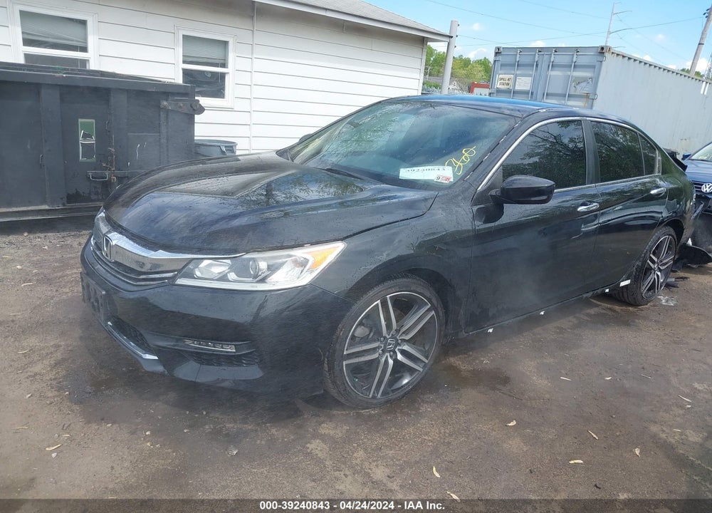 2017 HONDA ACCORD SPORT SE VIN: 1HGCR2F18HA024794