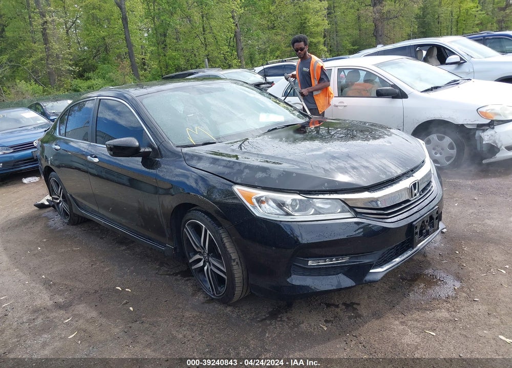 2017 HONDA ACCORD SPORT SE VIN: 1HGCR2F18HA024794