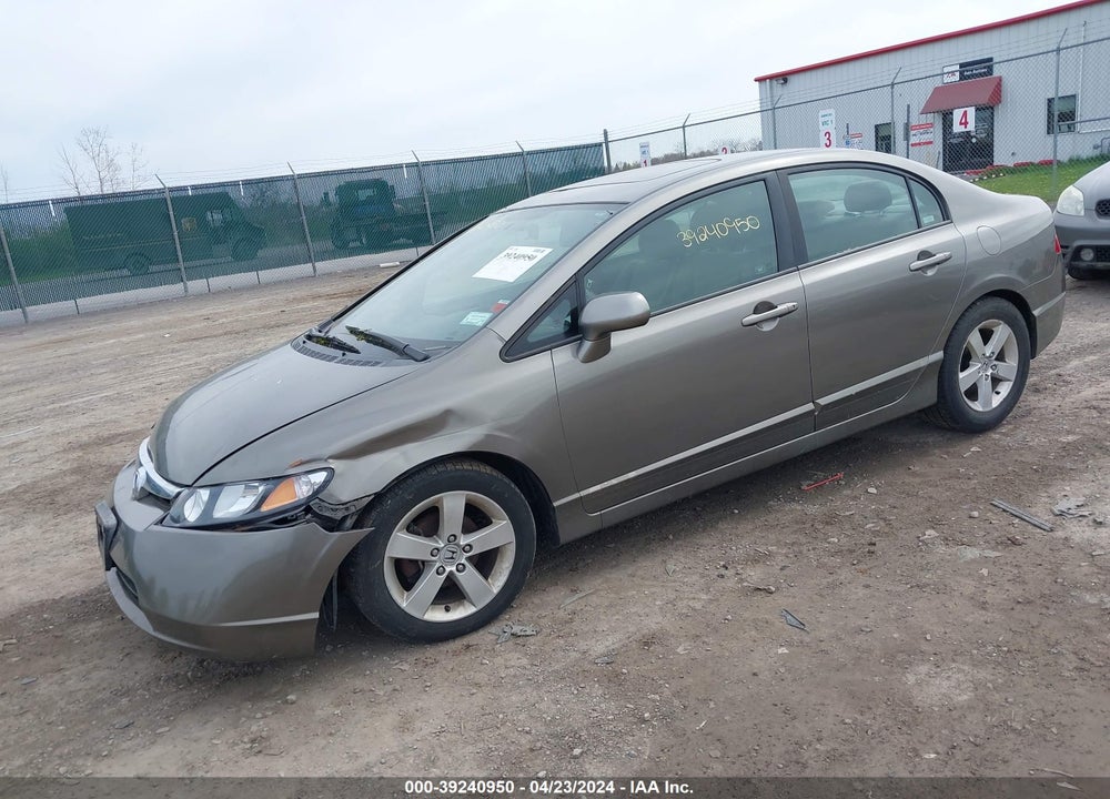 2006 HONDA CIVIC EX VIN: 1HGFA16886L115075
