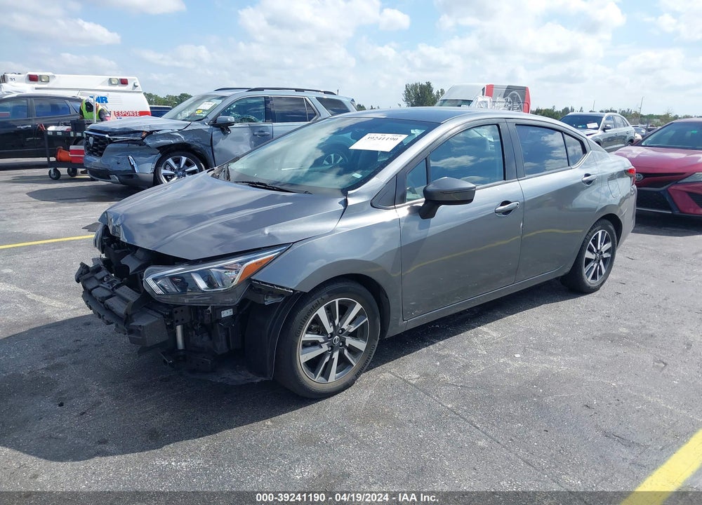 2021 NISSAN VERSA SV XTRONIC CVT VIN: 3N1CN8EV4ML822278