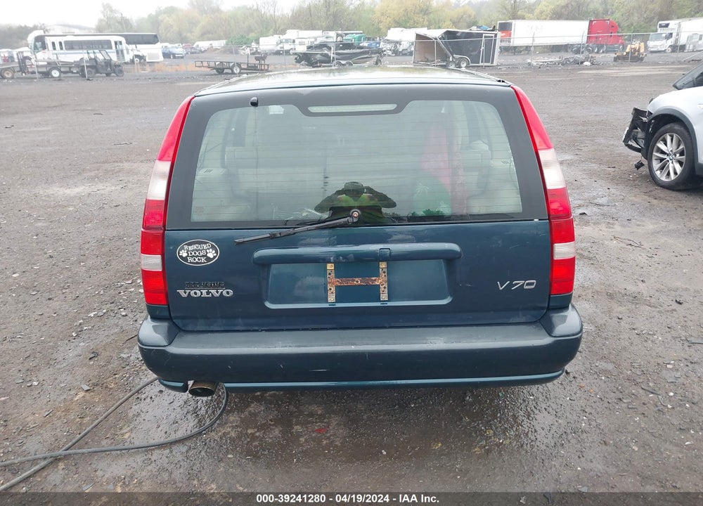 1998 VOLVO V70 GTAS/GTMS VIN: YV1LW5537W2354374