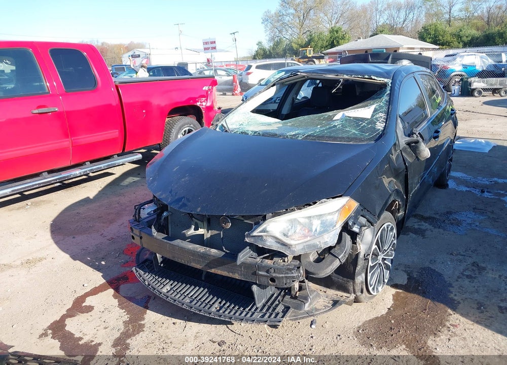 2014 TOYOTA COROLLA S PLUS VIN: 5YFBURHE0EP072119