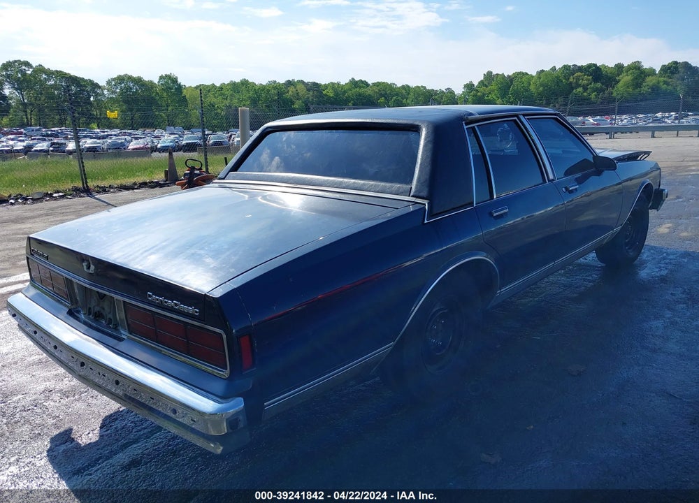 1987 CHEVROLET CAPRICE CLASSIC BROUGHAM VIN: 1G1BU51H4H9103484