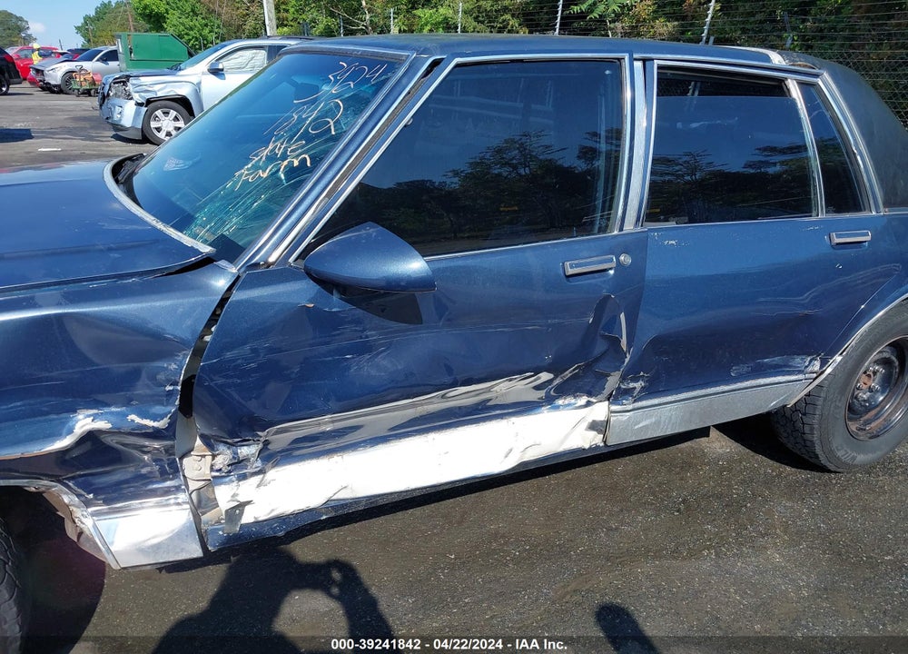 1987 CHEVROLET CAPRICE CLASSIC BROUGHAM VIN: 1G1BU51H4H9103484