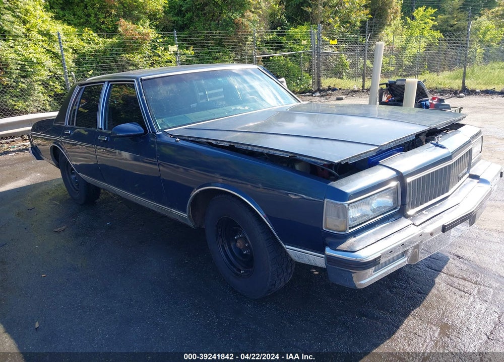 1987 CHEVROLET CAPRICE CLASSIC BROUGHAM VIN: 1G1BU51H4H9103484