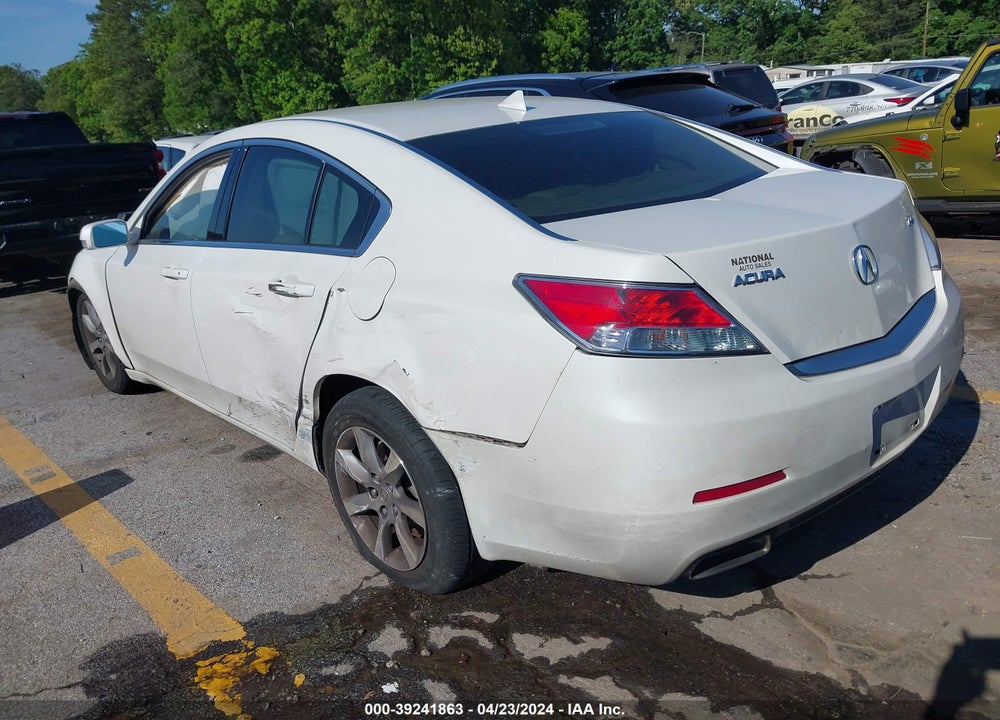 2012 ACURA TL 3.5 VIN: 19UUA8F21CA026922