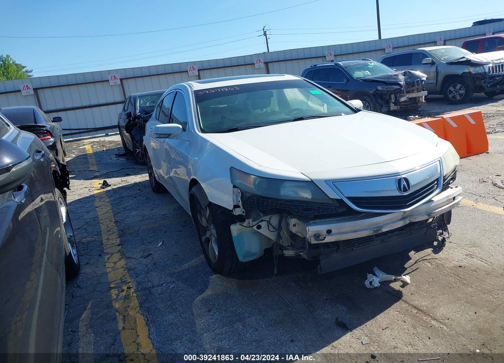 2012 ACURA TL 3.5 VIN: 19UUA8F21CA026922