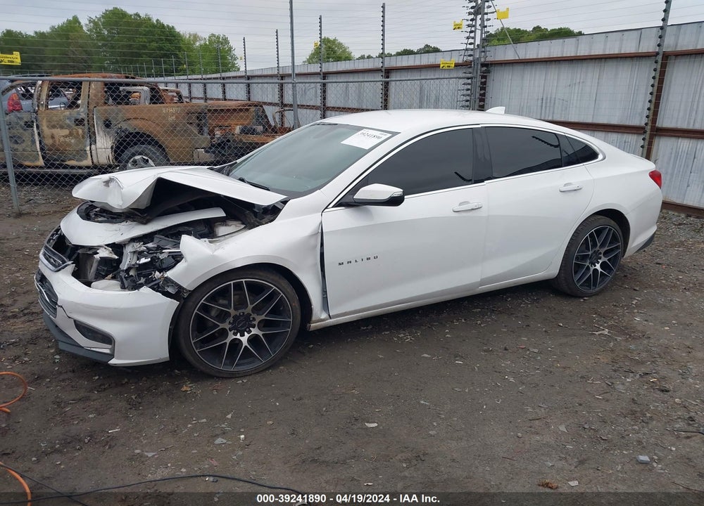 2018 CHEVROLET MALIBU LT VIN: 1G1ZD5ST4JF250509