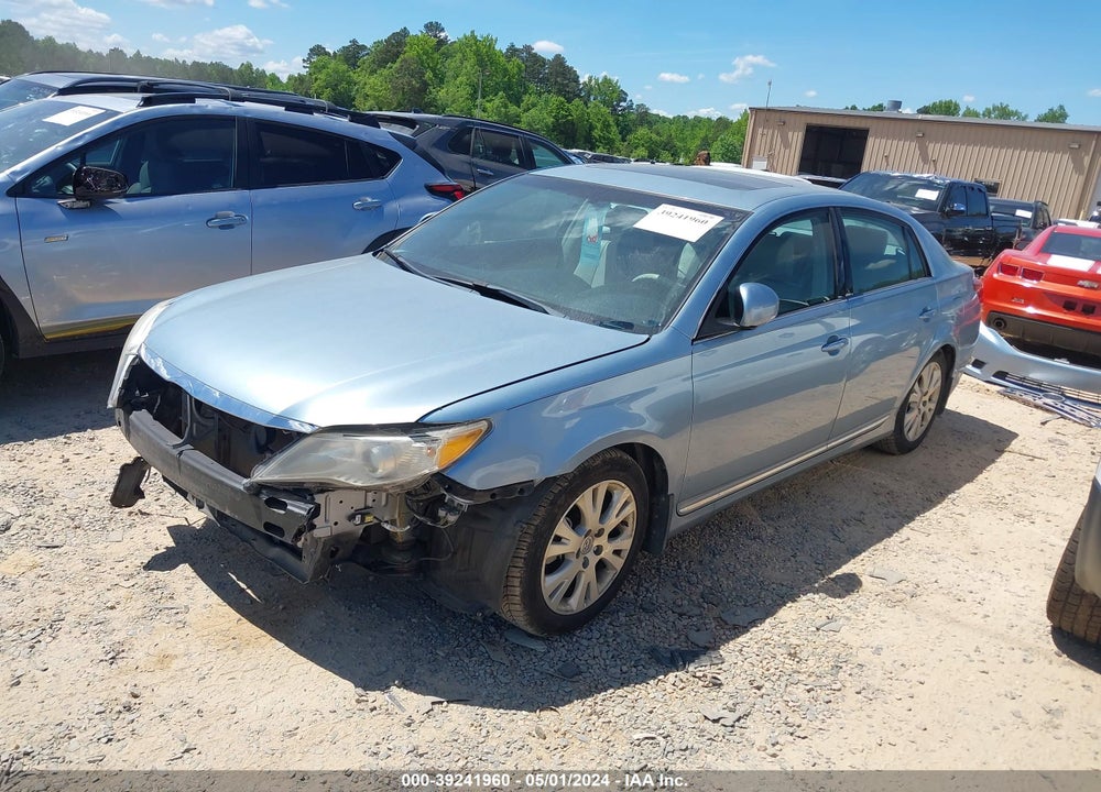 2011 TOYOTA AVALON VIN: 4T1BK3DB8BU420547